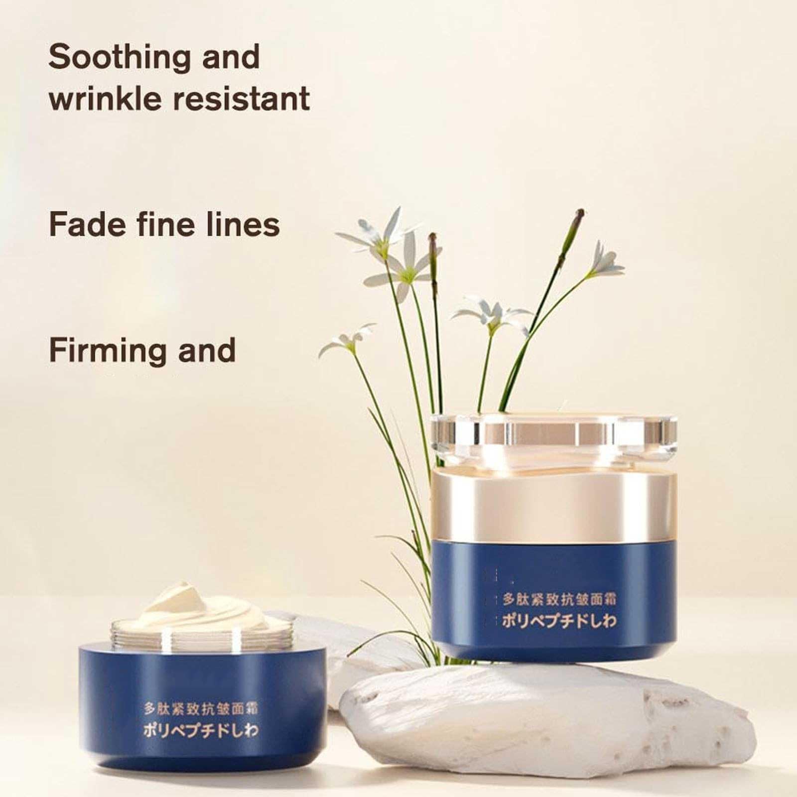 HORIN エイジングクリームYUMEREAL Wrinkle Care Amazon.com: Wrinkle Removal Cream,Polypeptide Anti-Wrinkle Cream